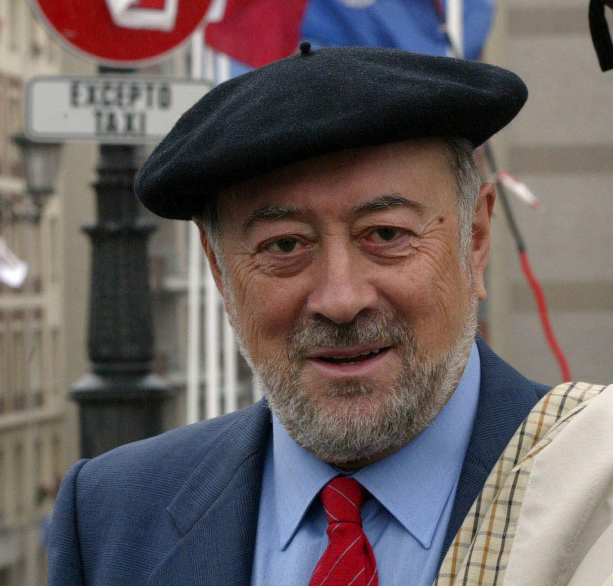 Gabino de Lorenzo con boina